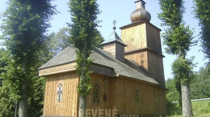Drewniany kościół św. Kozma i Damián Vyšný Komárnik