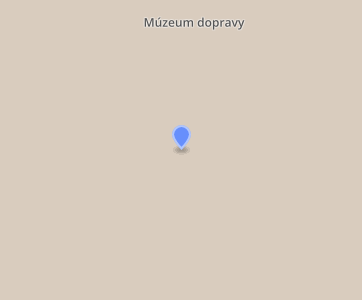 Muzeum Transportu w Bratysławie - Mapa