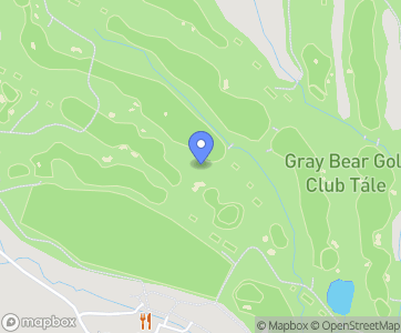 Golf Tále, pole golfowe Gray Bear - Mapa