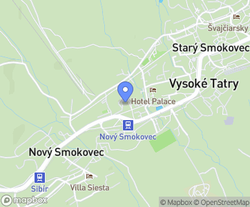 Greenwood hotel **** Starý Smokovec - Vysoké Tatry - Mapa